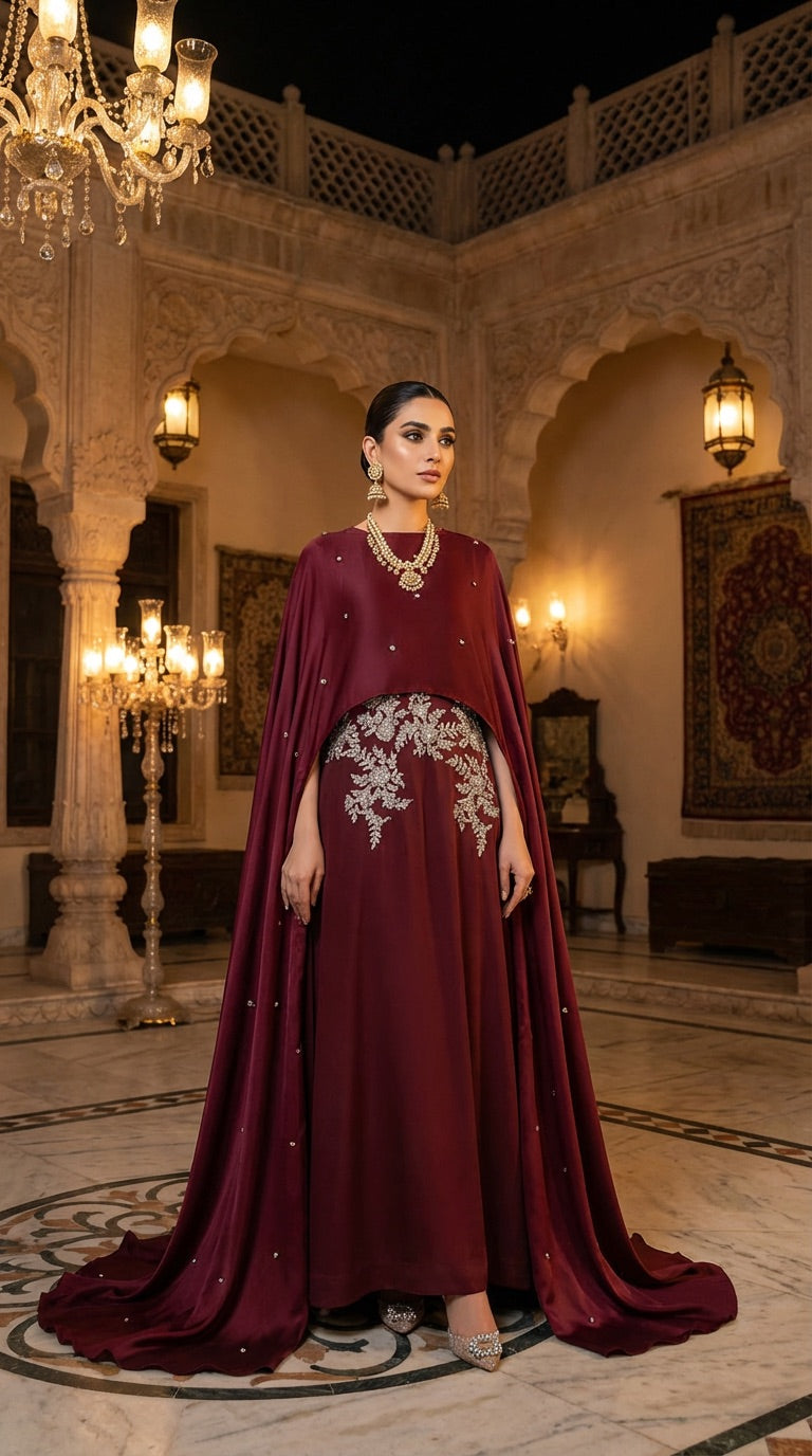 Allechant Drape Red